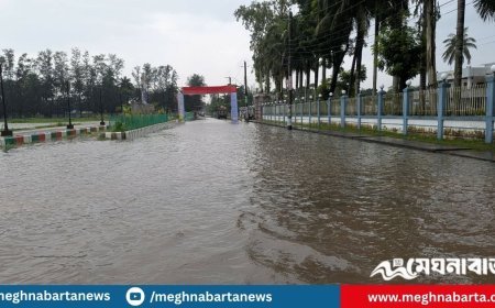 পটুয়াখালীতে ২১৫ মিলিমিটার বৃষ্টিপাতে জলাবদ্ধতা, দুর্ভোগে জনজীবন