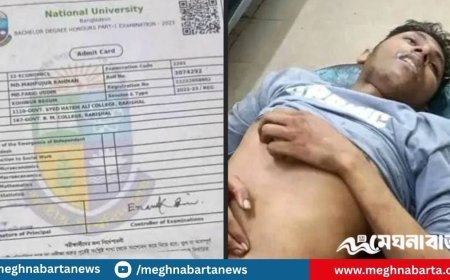 ছিনতাইকারী কবলে বরিশাল সরকারি সৈয়দ হাতেম আলী কলেজের ছাত্র নিহত