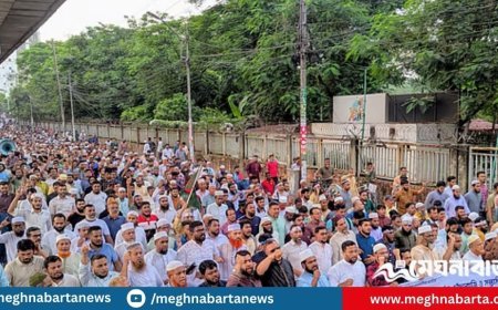 মিটফোর্ডে ব্যবসায়ীকে হত্যার প্রতিবাদে রাজধানীতে জামায়াতের বিক্ষোভ