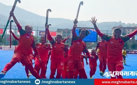 যুব হকির এশিয়া কাপে প্রথমবারের মতো পদক জিতল বাংলাদেশের মেয়েরা
