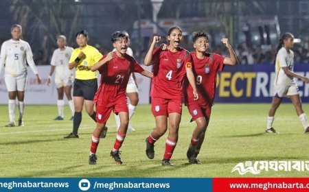 শ্রীলঙ্কার জালে বাংলাদেশের ৫ গোল