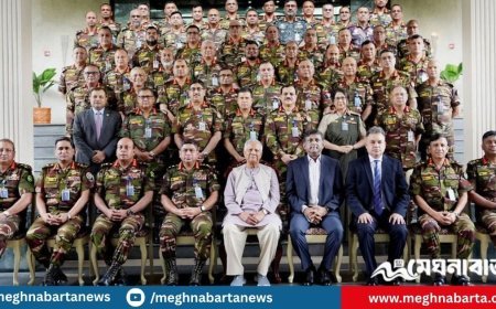 সৎ, নীতিবান, পেশাদার এবং নেতৃত্বের গুণাবলী সম্পন্ন অফিসারগণই উচ্চতর পদোন্নতির দাবিদার : প্রধান উপদেষ্টা