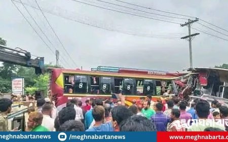 ফরিদপুরে দুটি বাসের সংঘর্ষে নিহত ৩, আহত ১০