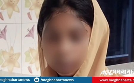 চরফ্যাশনে ছাত্রলীগ নেতাকে বিয়ের দাবিতে বৈষম্যবিরোধী নেত্রীর অনশন