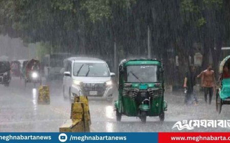 ঢাকায় রাতভর ৫০ মিলিমিটার বৃষ্টি, হতে পারে আজও