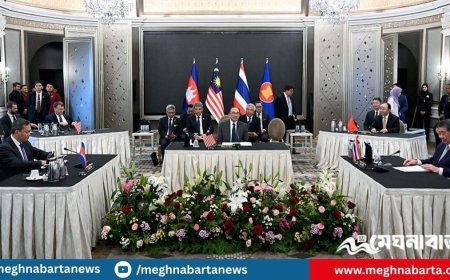 মালয়েশিয়ায় থাইল্যান্ড-কম্বোডিয়ার নেতাদের বৈঠক চলমান