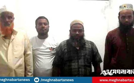 নাটোরে চাঁদা না দেওয়ায় ১০ দোকানে তালা, জামায়াত নেতাসহ গ্রেপ্তার ৪