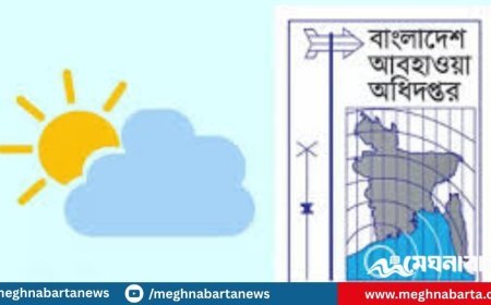 আজকের আবহাওয়ার পূর্বাভাস