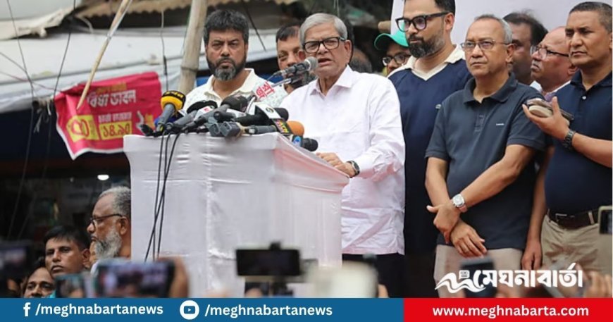 নির্বাচন ফেব্রুয়ারিতেই হতে হবে, এর কোনো ব্যতিক্রম হবে না: মির্জা ফখরুল
