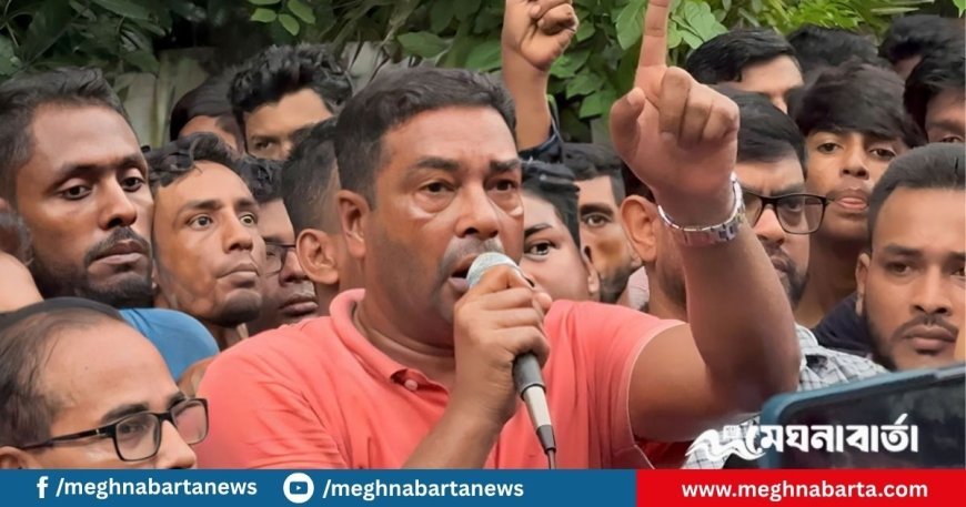 ‘এনসিপির বাচ্চা পোলাপান ডিসি-এসপির অফিসে পায়ের ওপর পা দিয়ে বসে থাকে’ - স্বেচ্ছাসেবক দল সভাপতি
