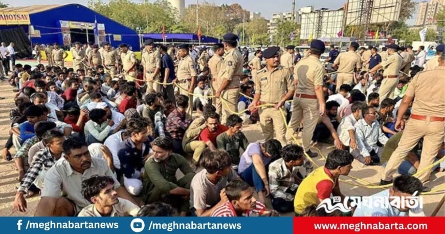 ভারতে বাংলায় কথা বললেই ‘বাংলাদেশি ট্যাগ’ দিয়ে গ্রেপ্তার, তৃণমূলের বিক্ষোভ