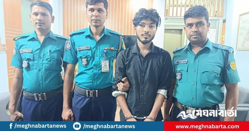 রাজধানীর রামপুরায় ঠিকাদারের কাছ থেকে ছিনিয়ে নেওয়া পিস্তল ও গুলিসহ যুবক গ্রেপ্তার