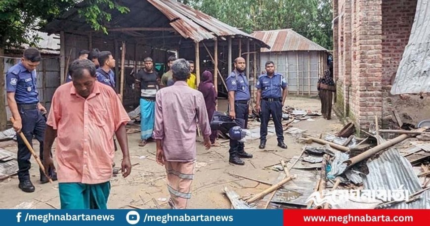 গঙ্গাচড়ায় হিন্দুদের বাড়িঘরে হামলার ঘটনায় গ্রেপ্তার ৫