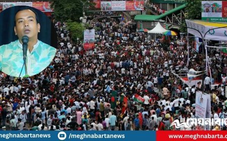 শাহবাগের সমাবেশ থেকে ছাত্রদলের ৯ দফা ঘোষণা