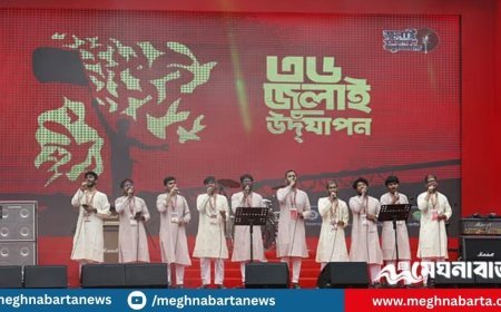 মানিক মিয়া অ্যাভিনিউতে ‘৩৬ জুলাই উদ্‌যাপন’ অনুষ্ঠান শুরু