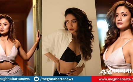 বোল্ড লুকে লাস্যময়ী সৃজিতের নায়িকা