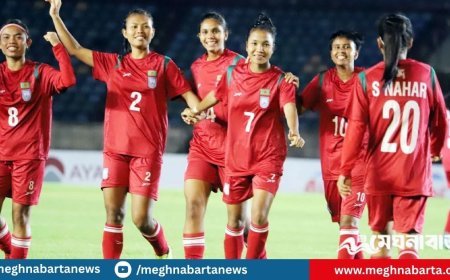 ফিফা র‍্যাঙ্কিংয়ে ২৪ ধাপ এগিয়েছে বাংলাদেশের মেয়েরা