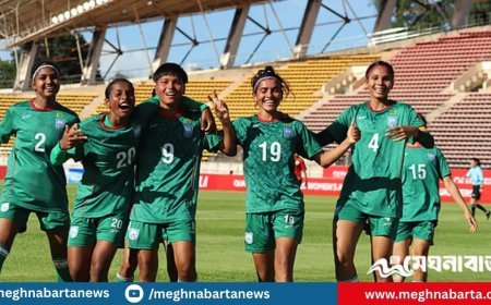 তৃষ্ণার হ্যাটট্রিক, বাংলাদেশের ৮ গোলের জয়