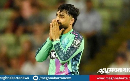 বেদম মার খেয়ে বিব্রতকর রেকর্ড রশিদ খানের