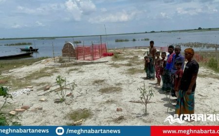 কবরের জায়গা না পেয়ে এখনো লাশ ভাসিয়ে দেওয়া হয় নদীতে