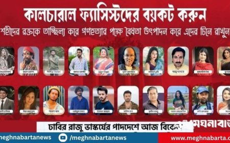 ঢাবিতে ‘কালচারাল ফ্যাসিস্টদের’ ছবিতে জুতা নিক্ষেপ করবে বিক্ষুব্ধরা