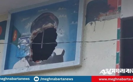 চাঁদপুর জেলা আঃ লীগ কার্যালয়ে ডিজে পার্টি চলাকালে যুবদলের হামলায় আহত ৩