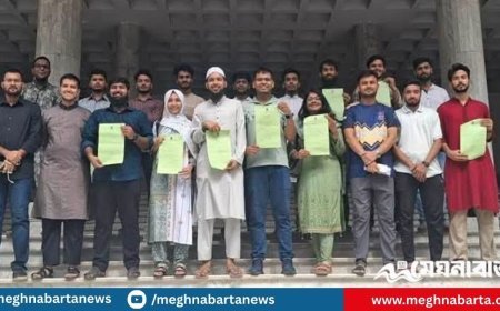 ডাকসুতে মাহিন সরকার ও খালিদের নেতৃত্ব ‘ডিইউ ফার্স্ট’ প্যানেল ঘোষণা