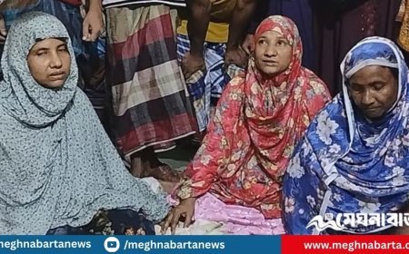 পুকুরে জাল ফেলে তোলা হলো দুই বোনের লাশ