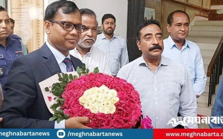 সিলেটের নতুন জেলা প্রশাসক হিসেবে দায়িত্ব নিলেন সারওয়ার আলম