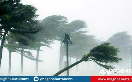 ৬০ কিমি বেগে ঝড়ের আভাস, নদীবন্দরে সতর্কসংকেত