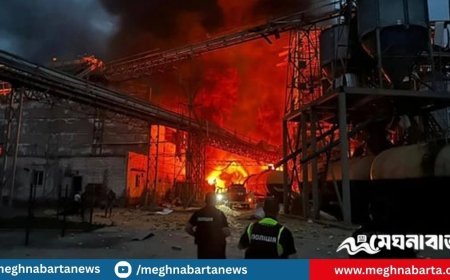 রাশিয়ার পারমাণবিক প্লান্টে আগুন