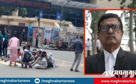 শাস্তির দাবিতে বিএনপি নেতা ফজলুর রহমানের বাসার সামনে বিক্ষোভ