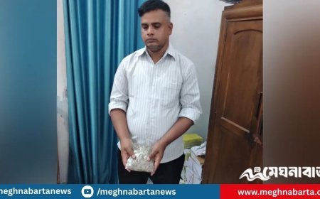 গাঁজা নিয়ে কারাগারে প্রবেশকালে কর্মচারী আটক