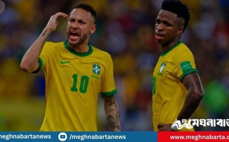 বাদ পড়েছেন নেইমার, আনচেলত্তির দলে নেই ভিনিসিয়ুস-রদ্রিগোও