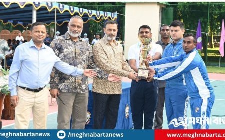 বাংলাদেশ বিমান বাহিনীর আন্তঃঘাঁটি স্কোয়াশ প্রতিযোগিতা সমাপ্ত