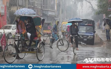 ঢাকায় বৃষ্টি নিয়ে আবহাওয়া অফিসের বার্তা