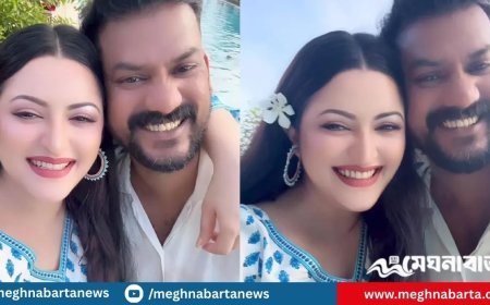 এবার সহকর্মীকে নিয়ে পরী মণির গুঞ্জন