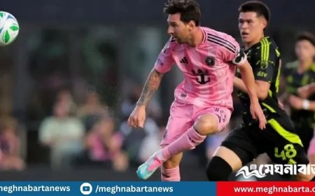 মেসি ঝলকে ফাইনালে মায়ামি