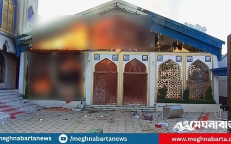 তৌহিদি জনতা’র ব্যানারে দিনাজপুরে বিনোদন পার্কে হামলা-ভাঙচুর, দরবার শরিফে আগুন