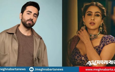 শুটিং সেটে ঝগড়া করলেন আয়ুষ্মান-সারা