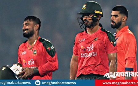 ঝড়ো ব্যাটিংয়ে জয় নিয়ে সিরিজ শুরু বাংলাদেশের