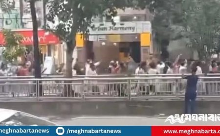 ধানমন্ডিতে আ.লীগের মিছিল, ককটেল বিস্ফোরণ