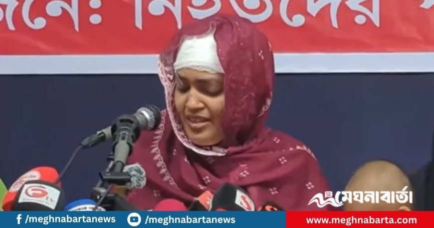 উপদেষ্টা আসিফ মাহমুদের বাবাকে গ্রেপ্তারের দাবিতে সংবাদ সম্মেলন