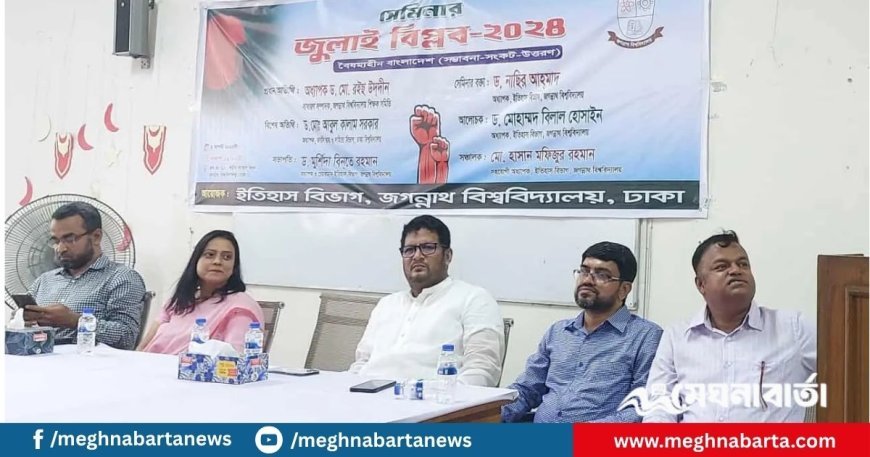 জুলাই নিয়ে একক ব্যক্তির ক্রেডিটের সুযোগ নেই : অধ্যাপক ড. রইস উদ্দিন