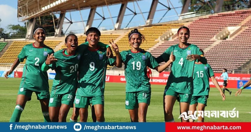তৃষ্ণার হ্যাটট্রিক, বাংলাদেশের ৮ গোলের জয়
