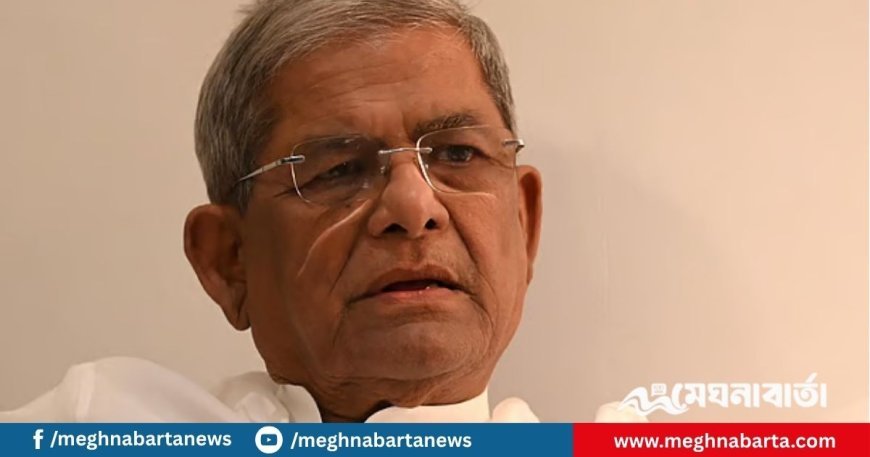 সাবেক সচিব সাত্তারের বক্তব্য ‘বিএনপির নয়’: মির্জা ফখরুল