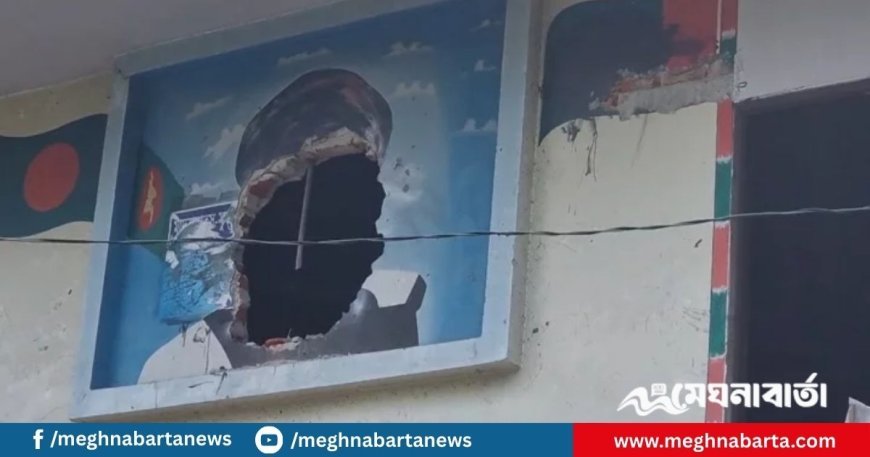 চাঁদপুর জেলা আঃ লীগ কার্যালয়ে ডিজে পার্টি চলাকালে যুবদলের হামলায় আহত ৩