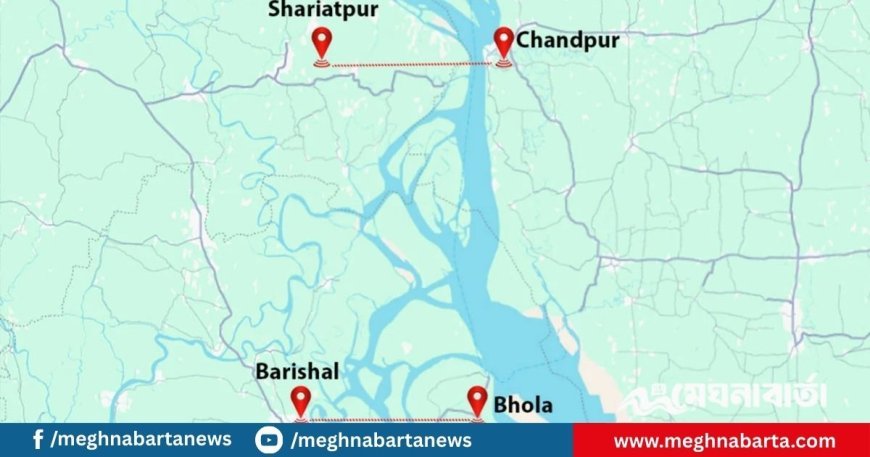 ২০৩৩ সালের মধ্যে ভোলা ও চাঁদপুরকে মূল ভূখণ্ডের সঙ্গে যুক্ত করবে ৩৩ হাজার কোটি টাকার সেতু
