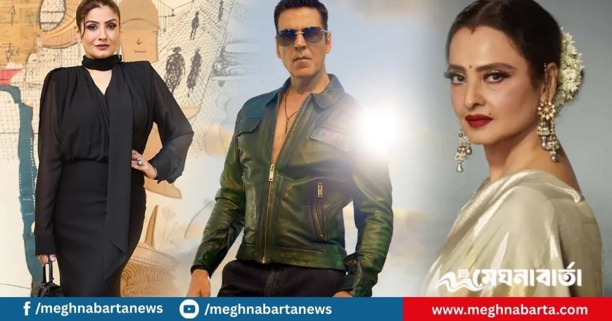 রেখার সঙ্গে পরকীয়া, প্রেম ভাঙে অক্ষয়-রাভিনার