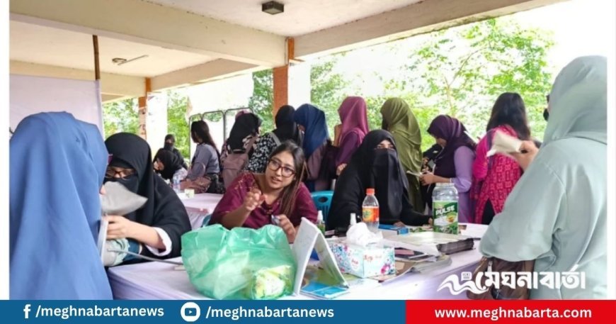 বরিশাল বিশ্ববিদ্যালয়ের রাজনীতি নিষিদ্ধ ক্যাম্পাসে প্রকাশ্যে ইসলামী ছাত্রীসংস্থা